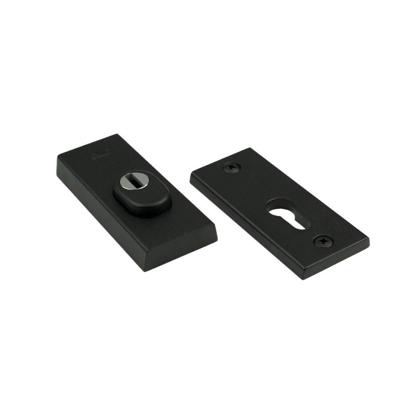 AMI veiligheids cilinderrozetten 115/15 - SKG*** met kerntrek - deurdikte 38/42 mm - zwart - 739700