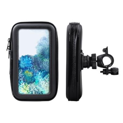 Shop4- Samsung Galaxy S20 Fietshouder Stuur Spatwaterdicht Zwart