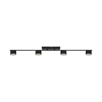 Nordlux Design plafondlampClyde 4-lichts zwart - 2213530103