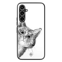 Samsung Galaxy S23 FE hoesje - Peekaboo kat - thumbnail