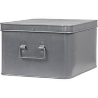 LABEL51 Opbergblik Media Opbergkist - Grijs - Metaal - XL - thumbnail