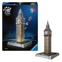 Ravensburger 3d puzzel iconics big ben - met licht - 235st. - thumbnail