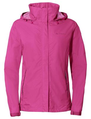 Vaude Escape Light Dames Regenjas Lychee 36 Vaude Escape Light Dames Regenjas Lychee 36