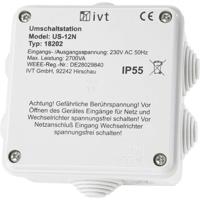 IVT US-12N Omschakelstation 2760 VA 18202 130 mm x 130 mm x 60 mm Geschikt voor model (ondulator): Universeel - thumbnail