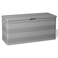 VidaXL Tuinbox 117x45x56 cm grijs - thumbnail