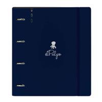 Ringmap El Pulpo Marineblauw 27 X 32 X 4 cm - thumbnail