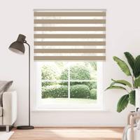 Zebra Blind 160x230 cm stofbreedte 155,9 cm polyester zandbruin - thumbnail