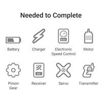 Arrma TLR Tuned Typhon 1/8 Race Buggy 4WD Roller - thumbnail