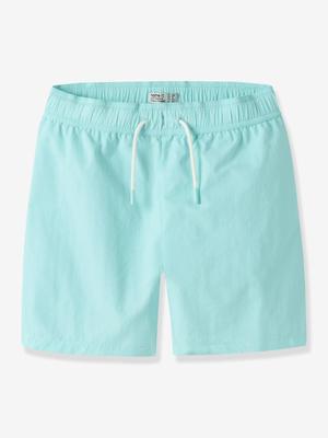 Zwemshort voor jongens, lang en effen, van NAME IT aqua