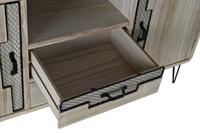 Dressoir DKD Home Decor Metaal Paulownia hout (120 x 41 x 65 cm) - thumbnail