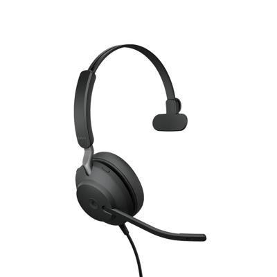 Jabra Evolve2 40 MS Mono USB-C - bedrade oortelefoon, zwart