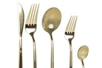 Bestek DKD Home Decor Gouden Roestvrij staal 3 x 1,5 x 13 cm 20 Onderdelen - thumbnail