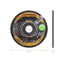 Doorslijpschijf 125x1 10 in blik - thumbnail