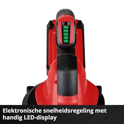 Einhell GE-UB 18/250 Li E (1x4,0Ah) Accu-blazer, Bladblazer Accu Incl. accu, Incl. oplader, Softgriff 18 V Einhell GE-UB 18/250 Li E (1x4,0Ah) Accu-blazer, Bladblazer Accu Incl. accu, Incl. oplader, Softgriff 18 V
