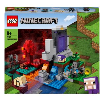 LEGO Minecraft het verwoeste portaal 21172