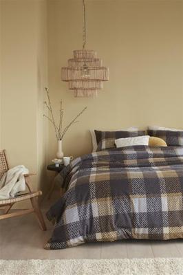 Beddinghouse Beddinghouse Marnix Grey 200x200/220 cm