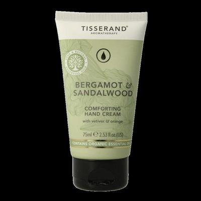 Tisserand Handcreme bergamot & sandelhout 75 Milliliter