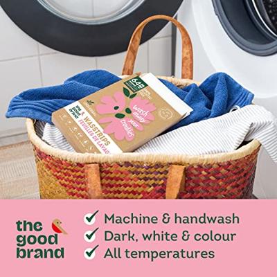 The Good Brand Wasstrips - bloemen - 64 stuks