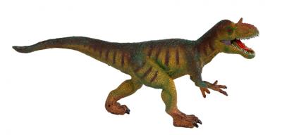 DinoWorld dinosaurus Tyrannosaurus jongens 29 cm rubber groen