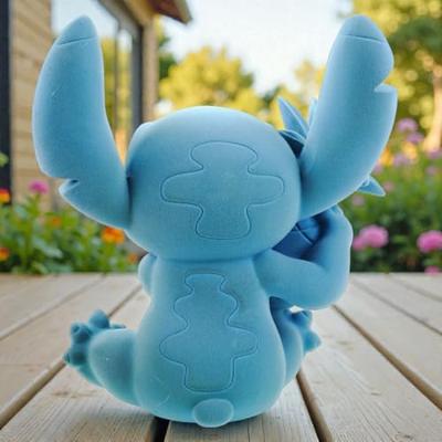 Disney Tuinbeeld 3d pluiz stitch