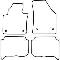 Automatten passend voor Volkswagen Touran 2007-2015 (5-Person TMVW544 - thumbnail