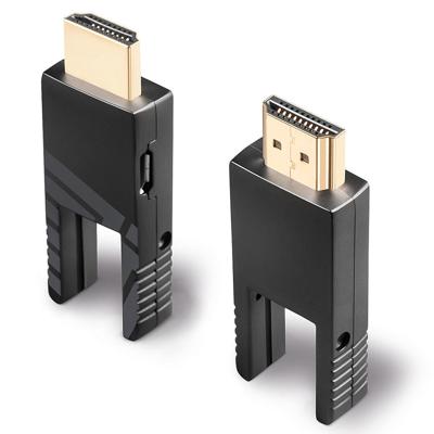 Lindy 38321 HDMI kabel 20 m HDMI Type D (Micro) Zwart