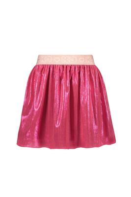 B.Nosy zomer rok meisjes - K3 - sugar plum roze - metallic, plissee - Roza
