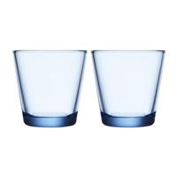 Iittala Kartio Waterglas 0,21 l Aqua, per 2 - thumbnail