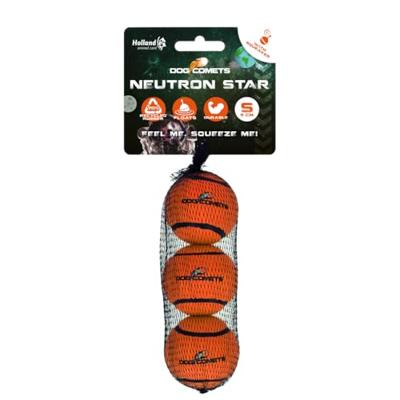 Dog comets Neutron Star Tennisbal met pieper S Oranje 3st