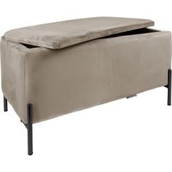 Leitmotiv Snog Bankje - Grijs Leitmotiv Snog Bankje - Grijs