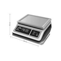 Professionele weegschaal - LBP 50 Professional - USB - Grijs - LITTLE BALANCE - Keukenweegschaal - 50 kg - thumbnail