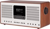 Revo SuperConnect Stereo - DAB+ - internet radio en Spotify - Walnoot/Zilver - thumbnail