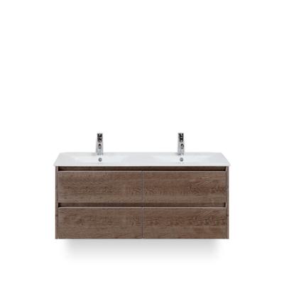 Dante Badmeubelset 120 cm - Tabacco - Keramische Wastafel Wit Enjoy