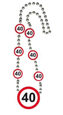 40 Jaar Verkeersbord Ketting