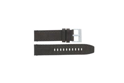 Horlogeband Armani Exchange AX1505 Leder Bruin 22mm