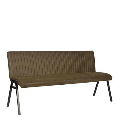 LABEL51 Eetkamerbank 'Matz', 175cm, kleur Groen
