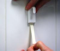 tesa POWERSTRIPS® Zelfklevende haak Large Trend Chroom (mat) Inhoud: 2 stuk(s) - thumbnail