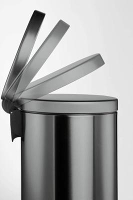 Durable DURABLE pattumiera 20,0 l antracite 341258 Afvalemmer 20 l (Ø x h) 292 mm x 455 mm Metaal, Kunststof Antraciet-grijs 1 stuk(s) - thumbnail
