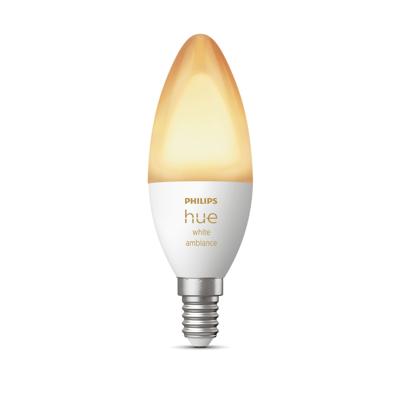 Philips Hue LED-lamp (uitbreiding) 871951435665800 Energielabel: G (A - G) Hue White Amb. Einzelpack 470lm E14 5.2 W Warmwit tot koudwit