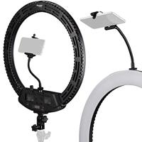 BRESSER LED MM-26AB Ringlamp 48W + Netadapter + Tas - thumbnail