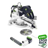 Festool afkort-trekzaag kapex ks 120 reb | zaagdiepte 120 mm | dubbele geleidekolom - 575302 - thumbnail