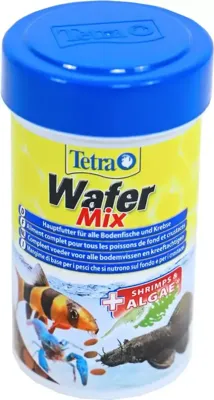Tetra Wafermix Compleet Voer 100ml - Voeding voor Carnivore & Herbivore Aquarium Bodembewoners