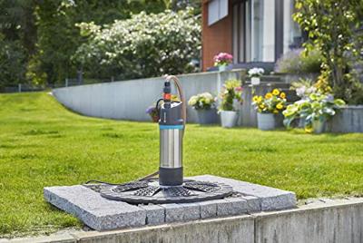 GARDENA 6100/5 inox automatic 01773-20 Dompeldrukpomp 6.100 l/h 47 m GARDENA 6100/5 inox automatic 01773-20 Dompeldrukpomp 6.100 l/h 47 m