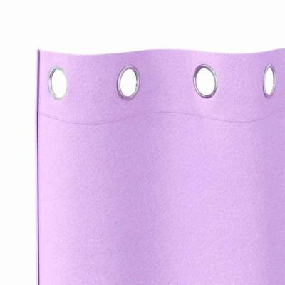 VidaXL Zwart-out gordijnen met ringen 2 pcs paars 260 x 140 cm VidaXL Zwart-out gordijnen met ringen 2 pcs paars 260 x 140 cm