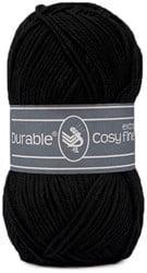 Durable Cosy Extra Fine 325 Black - Haakgaren / Breigaren Durable Cosy Extra Fine 325 Black - Haakgaren / Breigaren
