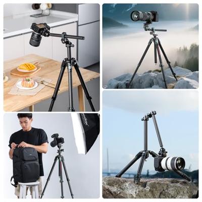 Ulanzi GlideGo JJ05 Photo Tripod Carbon met kantelbare arm