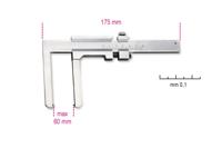 Beta Schuifmaat voor remschijven uitlezing tot 0.1 mm 1650FD - 016500050 - thumbnail
