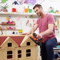 Excentrische schuurmachines Black & Decker BDCDS18N-XJ 18 V - thumbnail