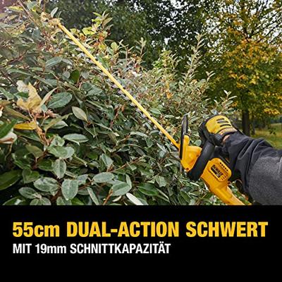 DeWALT DCM563P1 Accu heggenschaar 550mm 18V XR 5.0Ah - thumbnail
