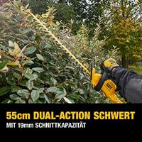 DeWalt DCM563P1 Accu heggenschaar 550mm | 18v 1x 5,0Ah accu - DCM563P1 - thumbnail